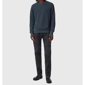 AllSaints Aspen Waffle Texture Crew Neck Jumper